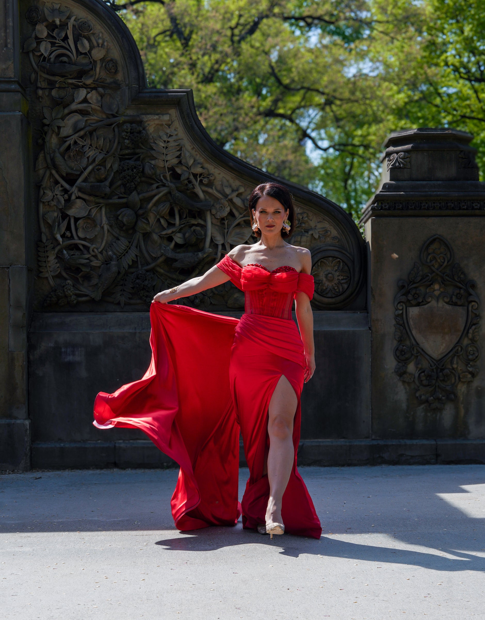 The Scarlett Majesty Gown