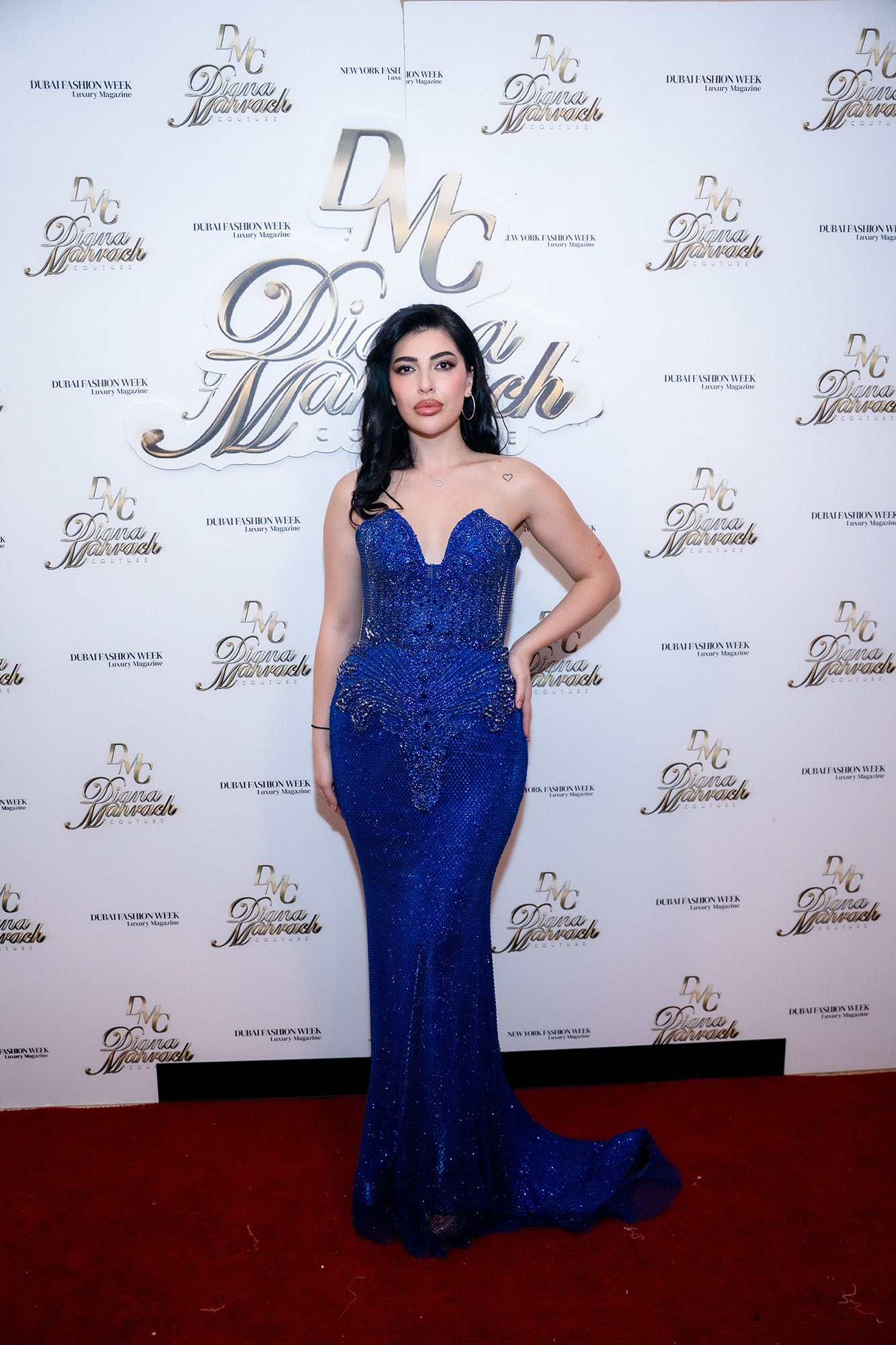 The Royal Blue Gown