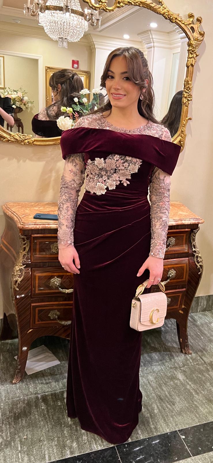 Haleema Velvet dress
