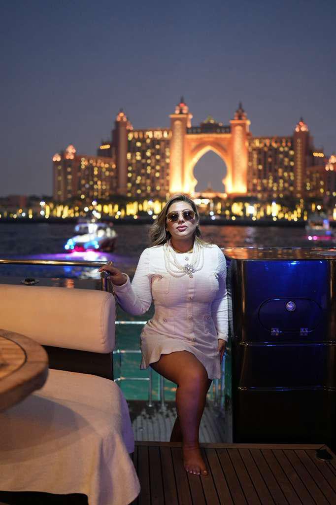 Diana's Chenille Ruffle Dress