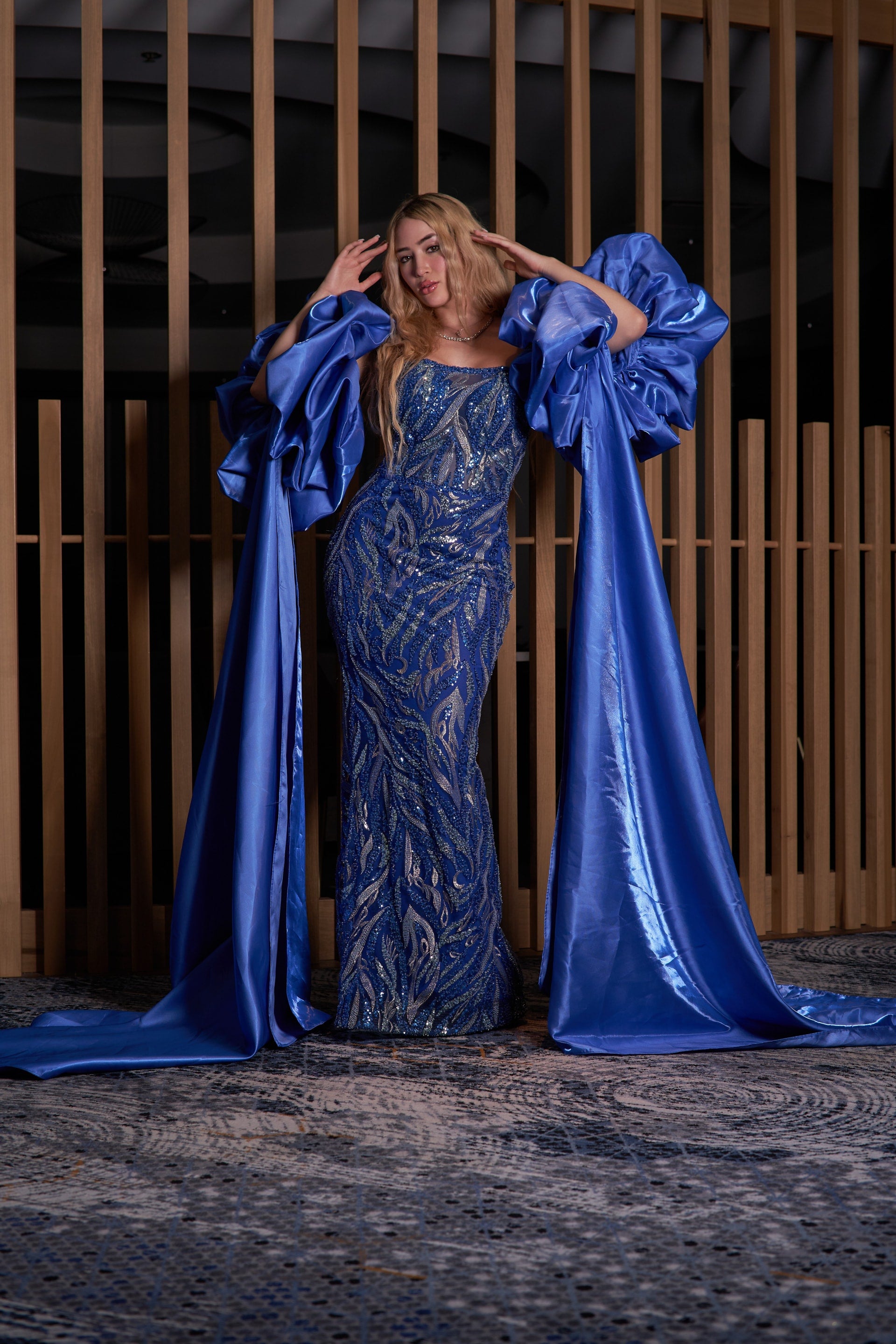 Sonya Blue Gown