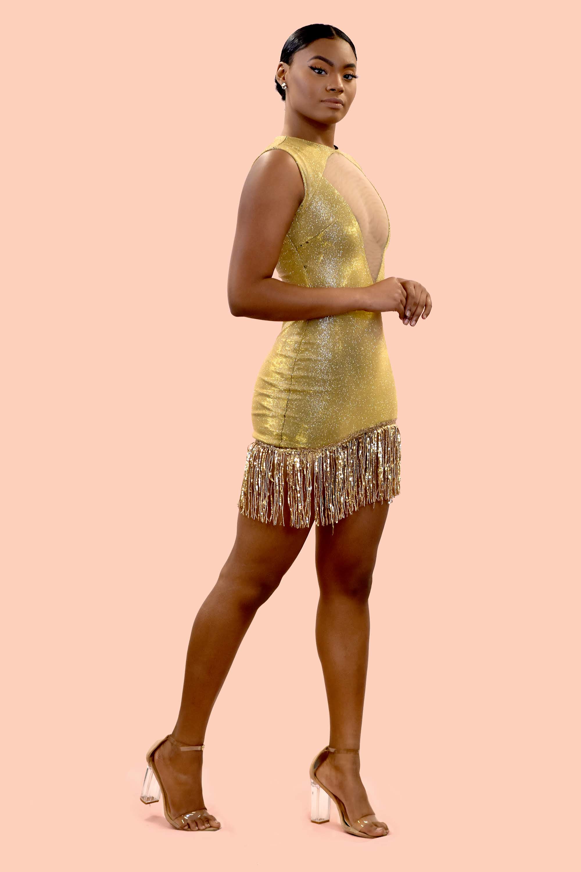 Aurum Gold Dress
